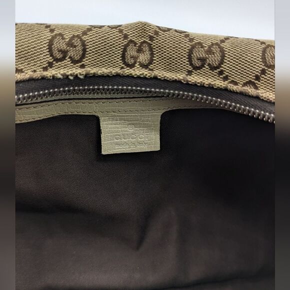 Gucci Canvas Horsebit Hobo - Picture 11 of 14